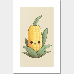 Eat corn, I'm healthy and delicious Posters and Art